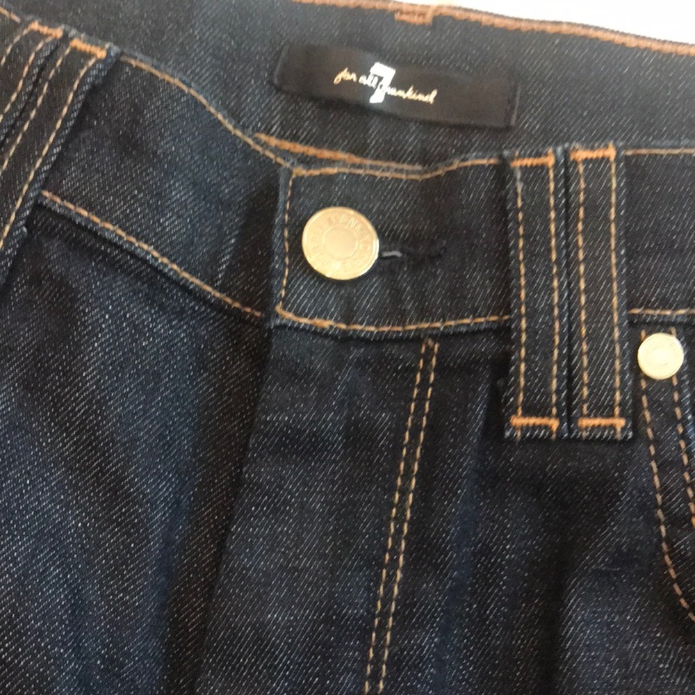 7 for All Mankind cropped cut size 29